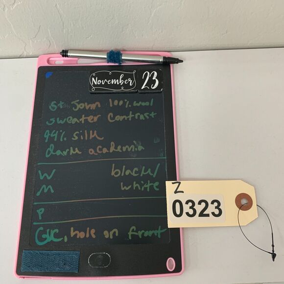 St John Sweater Womens M Medium Wool Silk Blend Contrast Layered Twofer *READ - Picture 10 of 11